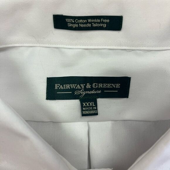 Fairway & Greene Varsity Pebble Beach Dress Shirt sz XXL NWT - Picture 3 of 6